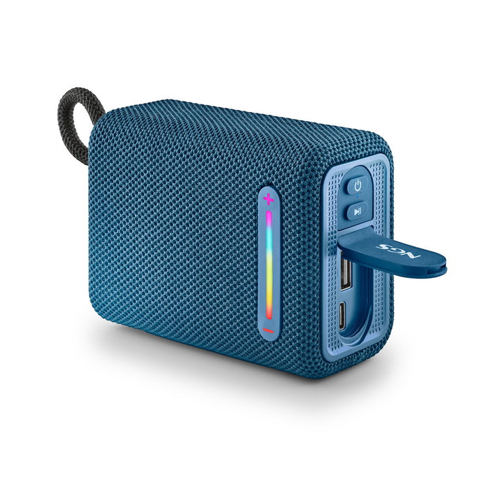 Haut-parleurs bluetooth portables NGS Roller Furia 1 Blue Bleu 15 W 7 W