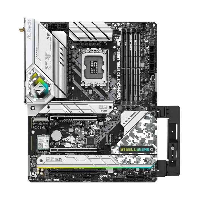 Carte Mère ASRock Z790 Steel Legend WiFi LGA 1700 INTEL Z790 Carte Mère ASRock Z790 Steel Legend WiFi LGA 1700 INTEL Z790