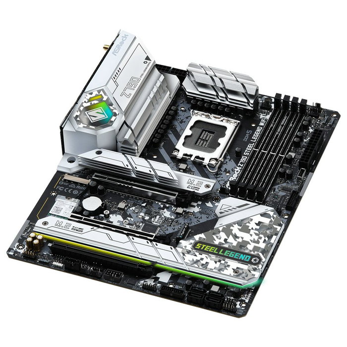 Carte Mère ASRock Z790 Steel Legend WiFi LGA 1700 INTEL Z790 Carte Mère ASRock Z790 Steel Legend WiFi LGA 1700 INTEL Z790
