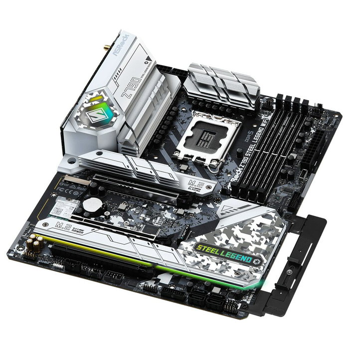 Carte Mère ASRock Z790 Steel Legend WiFi LGA 1700 INTEL Z790 Carte Mère ASRock Z790 Steel Legend WiFi LGA 1700 INTEL Z790