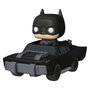 Funko Pop Super Deluxe Batman dans la Batmobile (The Batman)