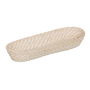 Plateau Blanc Bambou Rotin 44 x 17 x 7 cm (2 Unités)