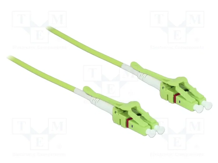 DELOCK Jarretière de fibre optique OM5 LC/PC, 2m DELOCK Jarretière de fibre optique OM5 LC/PC, 2m