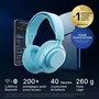 SteelSeries Arctis Nova 3PW - Casque gaming sans fil 2,4 GHz et Bluetooth - Autonomie 40h - Bleu ciel - Compatible PlayStation, PC, Switch