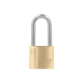 WOLFPACK LINEA PROFESIONAL Cadenas en laiton avec arc long 30 mm Serie Target