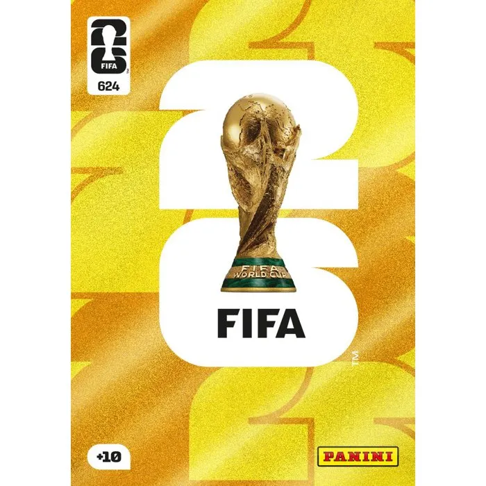 Panini COUPE DU MONDE DE LA FIFA 26TM TCG - Blister avec 7 pochettes et 56 cartes dont éditions limitées - Collection Adrenalyn XL