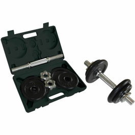 Schildkröt Set d'Haltères 10 kg Noir