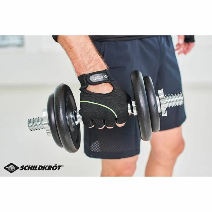 Schildkröt Set d'Haltères 10 kg Noir