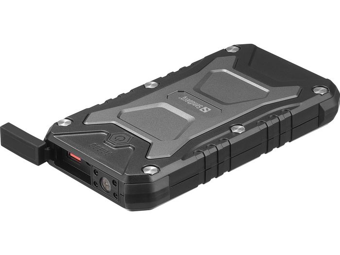Sandberg Survivor Powerbank 10000 PD20W - Batterie externe portable étanche, antichoc et anti-poussière avec charge sans fil Qi 15W Sandberg Survivor Powerbank 10000 PD20W - Batterie externe portable étanche, antichoc et anti-poussière avec charge sans fil Qi 15W