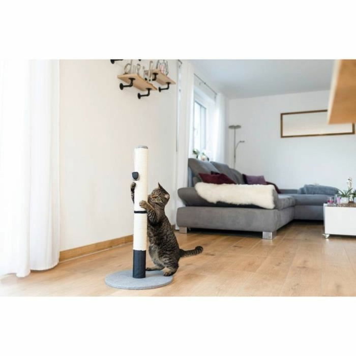 Kerbl Arbre à chat Opal Pro Gris et noir avec balle de jeu