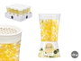 Acorde Boule Désodorisante Gel 150 g Parfum Vanille 8 x 14,8 x 6 cm (Set de 12)