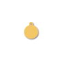 Plaque d'identification pour collier Imarc Circle Jaune