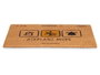 Giftdecor Paillasson Airplane Mode 60 x 40 cm Fibre de Coco PVC (Set de 12)