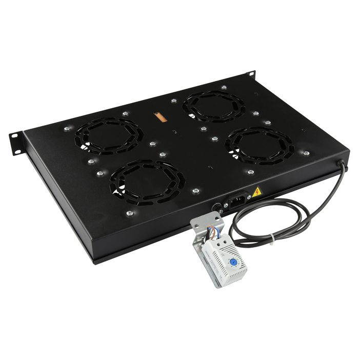 Lanview Logon 4 FANS Module de ventilateur 1U avec thermostat analogique