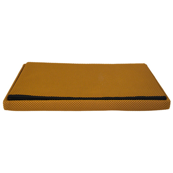 Home Deco Factory Pouf Pliable Atom Moutarde Home Deco Factory Pouf Pliable Atom Moutarde