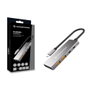 Conceptronic HUBBIES15G Hub USB 3.2 Gen 2 4 ports USB-C/A noir aluminium