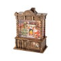 Lumineo Lanterne à eau Santa Claus avec musique LED 16,5 x 9,5 x 21,7 cm