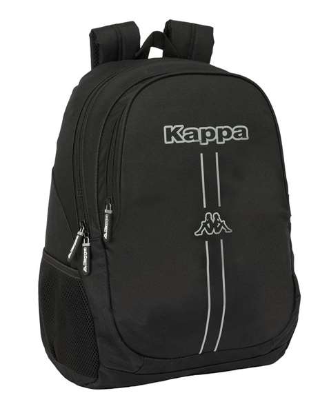 Kappa Mochila Adapt.Carro Dark, Sac à dos adapté chariot, 32 x 44 x 16 cm, pour enfants dès 3 ans Kappa Mochila Adapt.Carro Dark, Sac à dos adapté chariot, 32 x 44 x 16 cm, pour enfants dès 3 ans