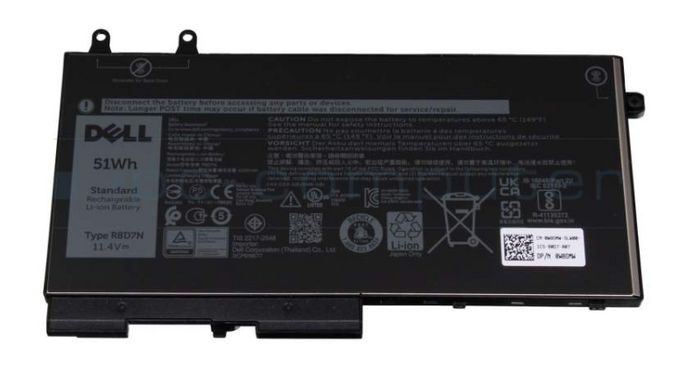 Dell Batterie Lithium-Ion 51 Wh 3 Cellules Noir Dell Batterie Lithium-Ion 51 Wh 3 Cellules Noir