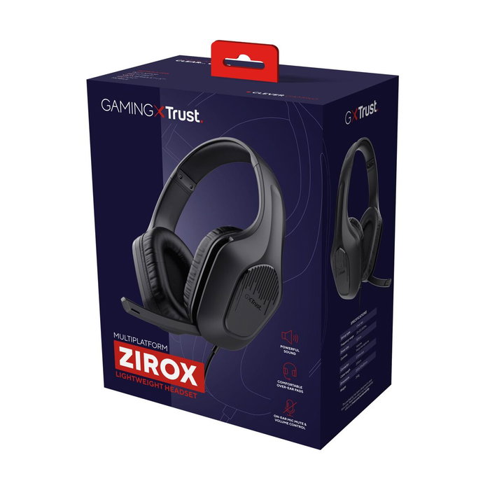 Casques avec Microphone Trust GXT 415 Zirox