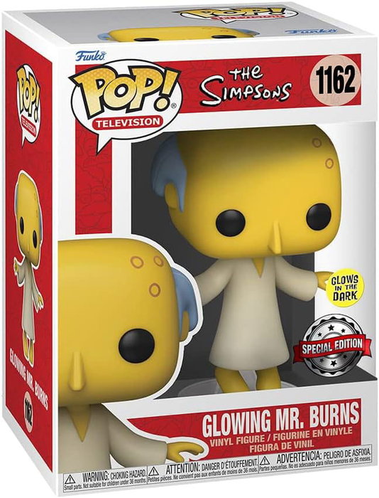 FUNKO Figura POP Simpsons Glowing Mr. Burns Exclusive