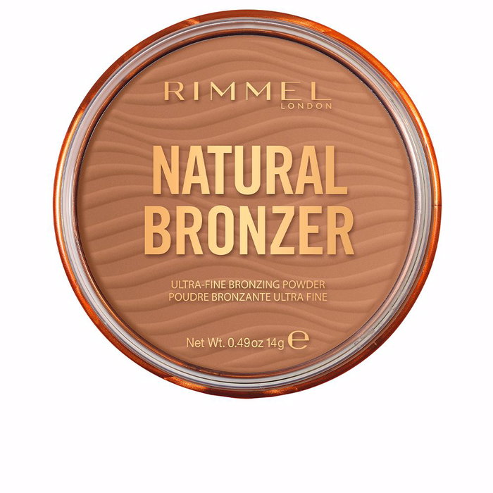 Rimmel London NATURAL BRONZER 002-sunbronze Poudre Bronzante Naturelle Teint Doré SPF15 Longue Tenue 14g Rimmel London NATURAL BRONZER 002-sunbronze Poudre Bronzante Naturelle Teint Doré SPF15 Longue Tenue 14g