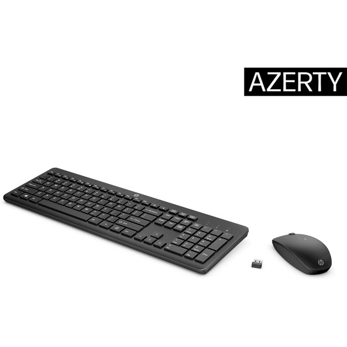 HP 230 Wireless Mouse and Keyboard Combo - Blanc