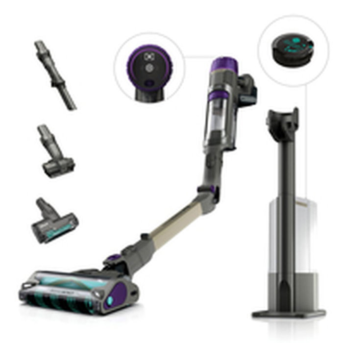Shark Power Detect IP3251EUT Aspirateur Balai Gris, doré et violet