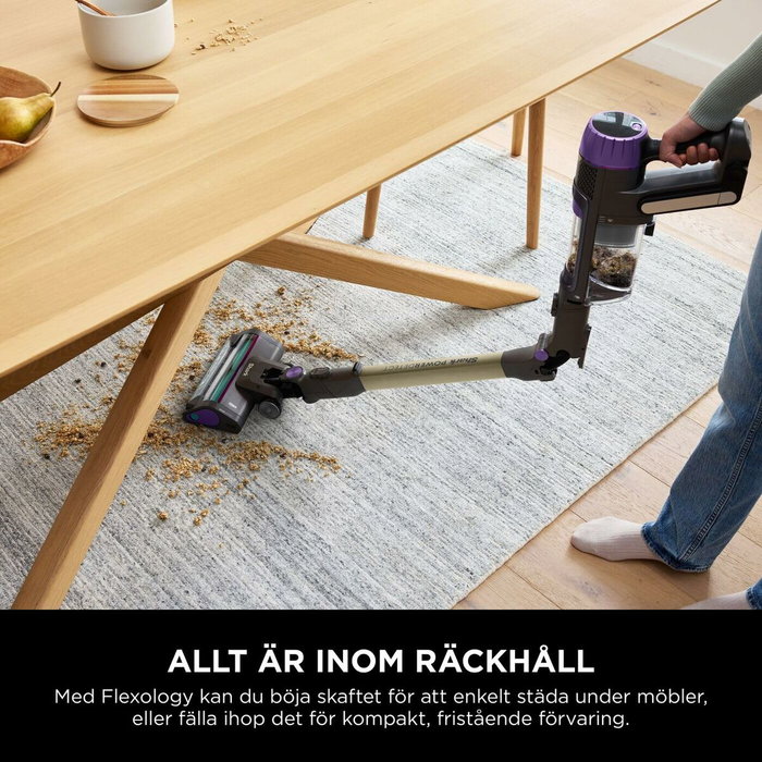 Shark Power Detect IP3251EUT Aspirateur Balai Gris, doré et violet