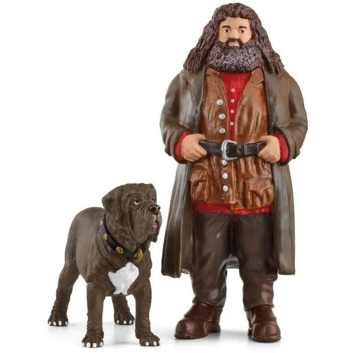 Schleich 42638 Figurine Hagrid et Crockdur - Personnages de l'Univers Harry Potter Wizarding World - Figurine pour Enfants Dès 6 Ans Schleich 42638 Figurine Hagrid et Crockdur - Personnages de l'Univers Harry Potter Wizarding World - Figurine pour Enfants Dès 6 Ans
