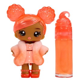 Yummiland Poupée Piper 10 cm et Gloss Pailleté Pêche