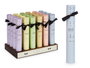 Acorde Lot de 30 bâtonnets d'encens avec support tube, 4.5x29x4.5 cm, arômes variés, couleurs assorties (Set de 24)