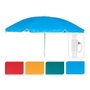 Ipae Progarden Parasol de plage ø142x160cm couleurs assorties