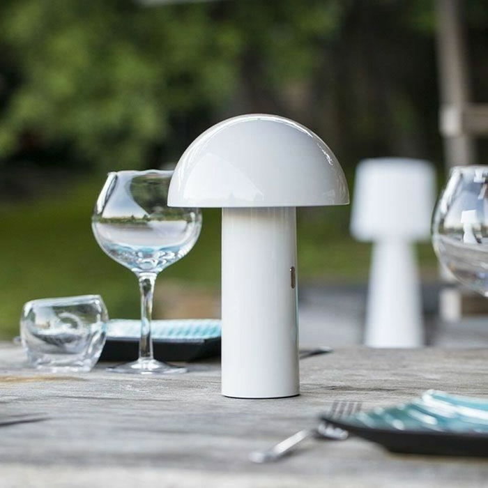 Lumisky Lampe de table Tod White Blanche avec tête orientable