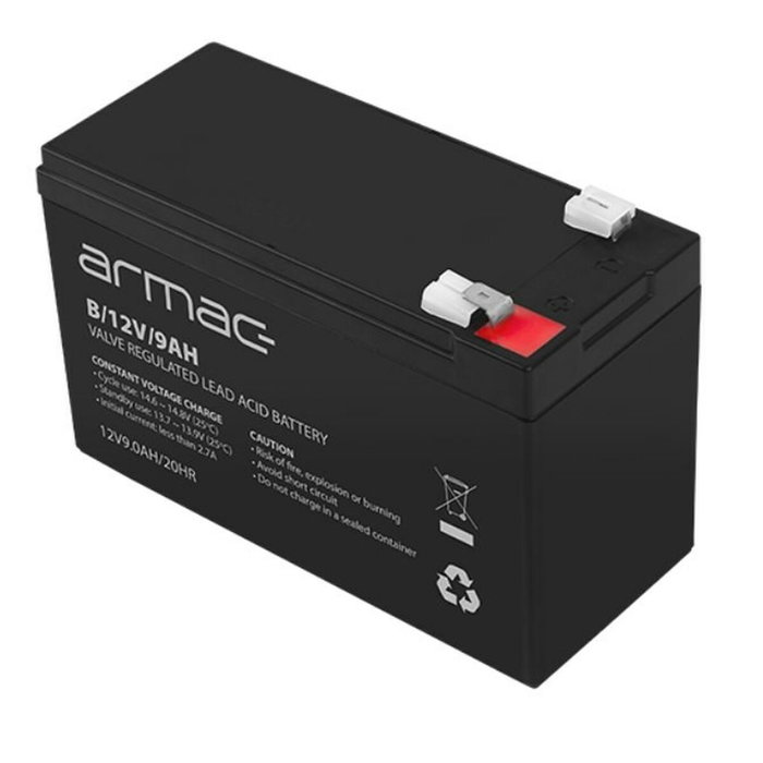 Armac Batterie pour Système d'Alimentation Sans Interruption B/12V/9AH 12V 9Ah