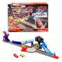 Mattel Circuit Piste Crash et Cascades JHL42 - Scene Iconique du Film Cars avec Affichage Interactif et 2 Véhicules Die Cast Inclus
