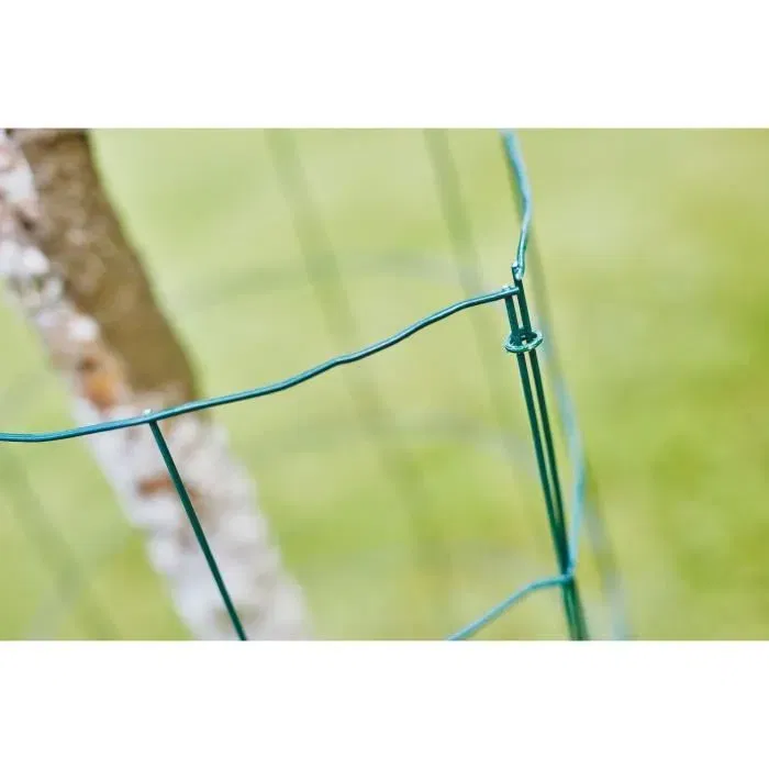 Rapid - VR16 - Agrafe de clôture pour grillage souple agricole, finition galvanisée ou plastifiée vert, compatible pinces FP216/FP20