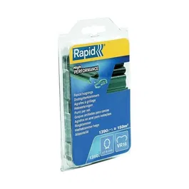 Rapid - VR16 - Agrafe de clôture pour grillage souple agricole, finition galvanisée ou plastifiée vert, compatible pinces FP216/FP20