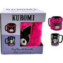 PYRAMID Tasse avec housse en peluche Kuromi Hello Kitty 440ml - Céramique - Apta micro-ondes et lave-vaisselle