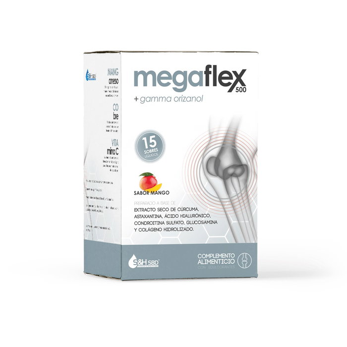 GENOMIX PHARMA MEGAFLEX 500 14 sachets liquides GENOMIX PHARMA MEGAFLEX 500 14 sachets liquides