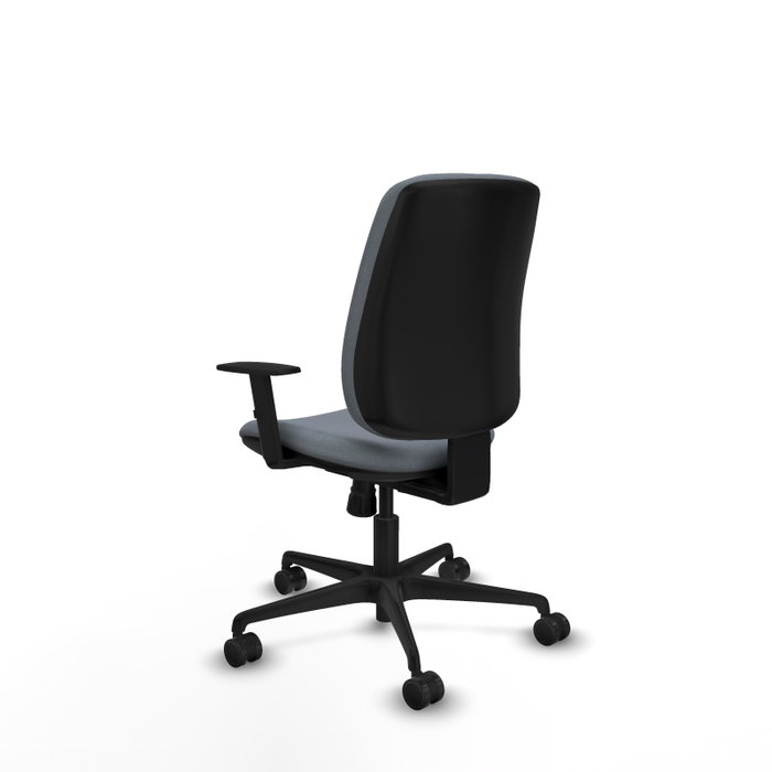 PIQUERAS Y CRESPO Chaise Alares Synchro Tissu Gris