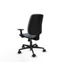 PIQUERAS Y CRESPO Chaise Alares Synchro Tissu Gris