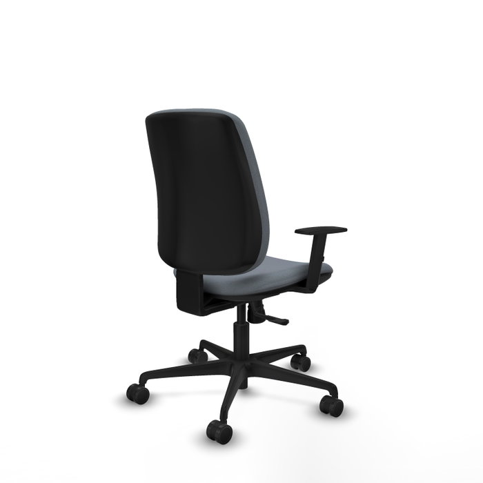 PIQUERAS Y CRESPO Chaise Alares Synchro Tissu Gris
