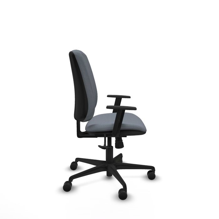 PIQUERAS Y CRESPO Chaise Alares Synchro Tissu Gris