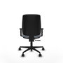 PIQUERAS Y CRESPO Chaise Alares Synchro Tissu Gris