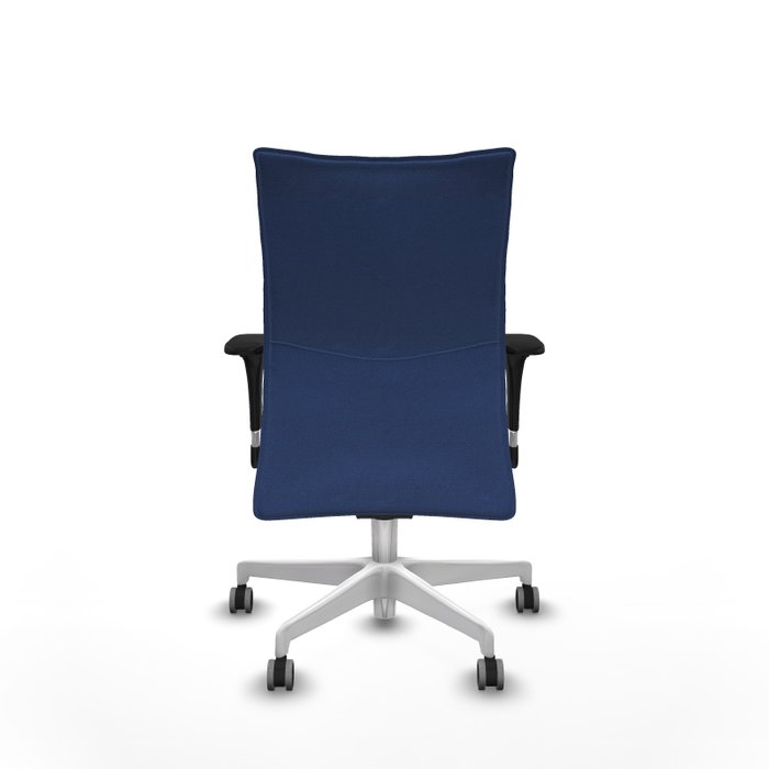 Piqueras Y Crespo Chaise Albacete Confidente Bleu Marine avec Mécanisme Synchrone et Accoudoirs 1D