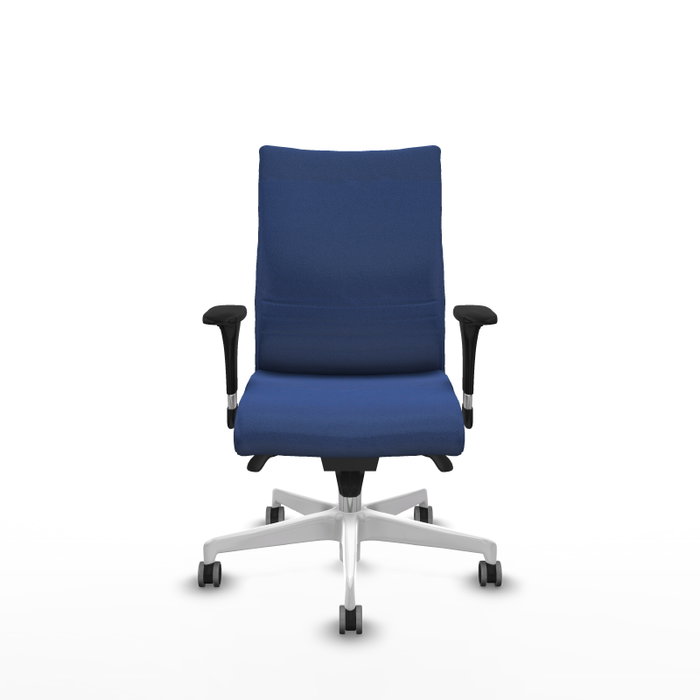 Piqueras Y Crespo Chaise Albacete Confidente Bleu Marine avec Mécanisme Synchrone et Accoudoirs 1D