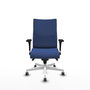 Piqueras Y Crespo Chaise Albacete Confidente Bleu Marine avec Mécanisme Synchrone et Accoudoirs 1D