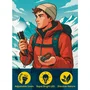 Liscianigiochi I'M A GENIUS EXPLORER Kit d'Exploration avec Torche & Boussole - Torche Ultra Lumineuse - Pour Enfants dès 7 ans