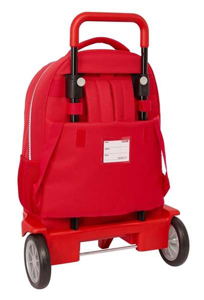 Safta Sac à dos grand compact avec roues évolution extension Sevilla FC 33 x 45 x 22 cm Safta Sac à dos grand compact avec roues évolution extension Sevilla FC 33 x 45 x 22 cm